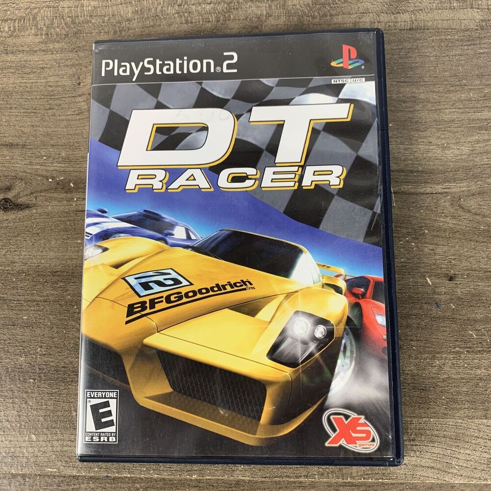 DT Racer (Sony PlayStation 2, 2005) PS2 Complete with Manual
